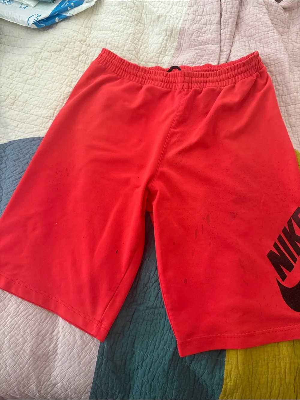 Levi's Teal Distressed Flat Front Men's Shorts and Nike SB Sport Shorts